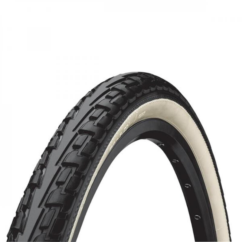 Pneu vtt/urbain 20x1.75 tr Continental ride tour tt blanc/noir (47-406)