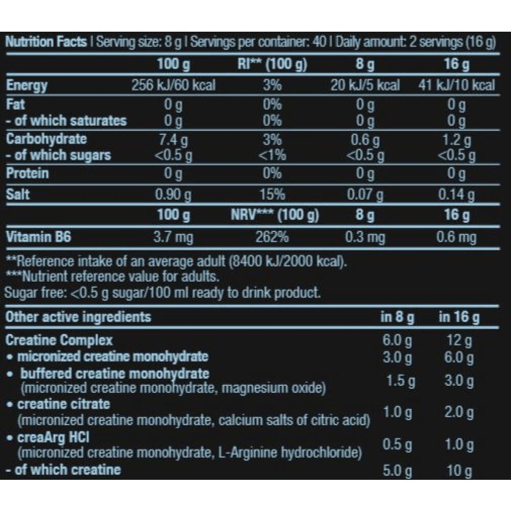 BiotechUsa Crea Zero 320 g 2/2