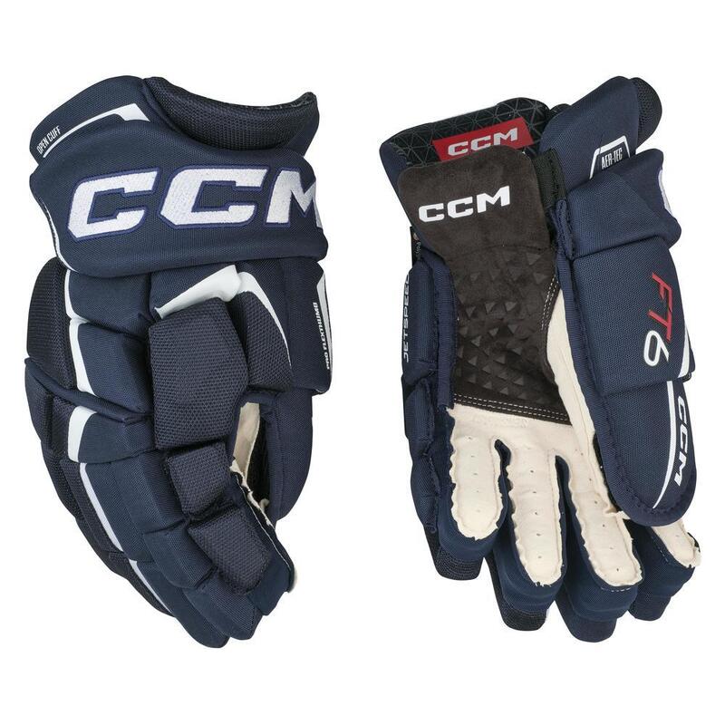 Gant de hockey sur glace Marine/Blanc Juniors CCM