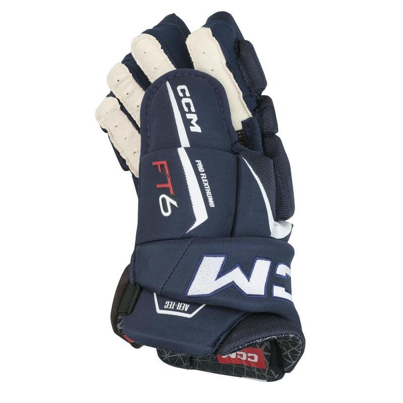 Eishockeyhandschuh Navy/weiß Senioren CCM JETSPEED FT6