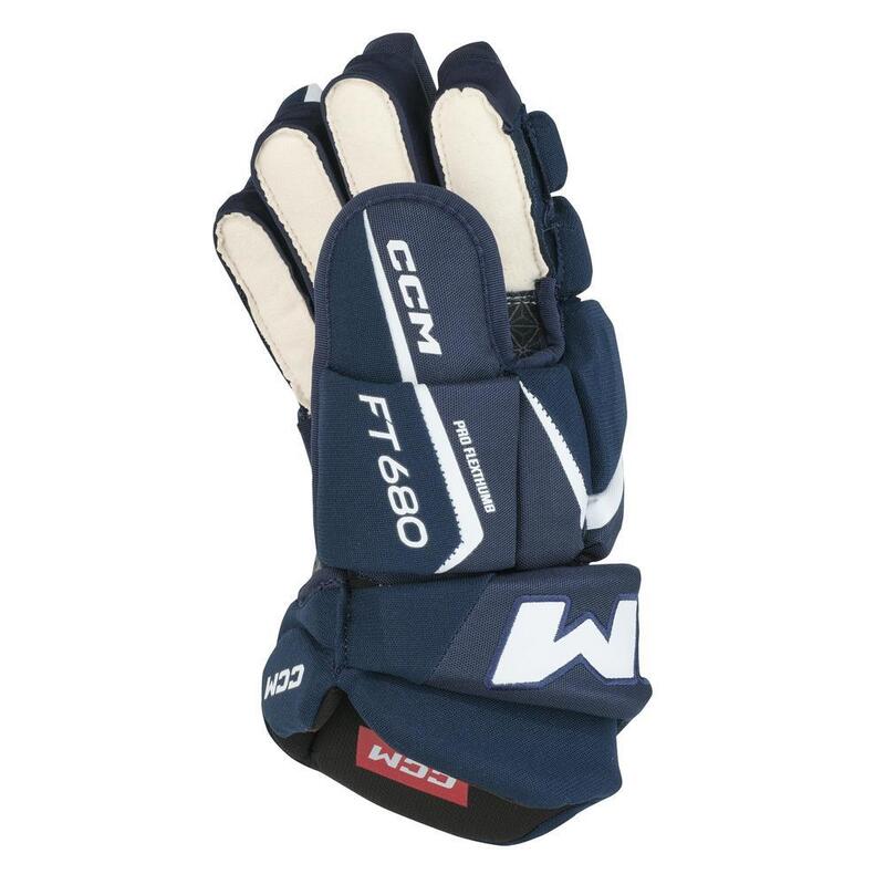 Eishockeyhandschuh Navy/weiß Senioren CCM JETSPEED FT680