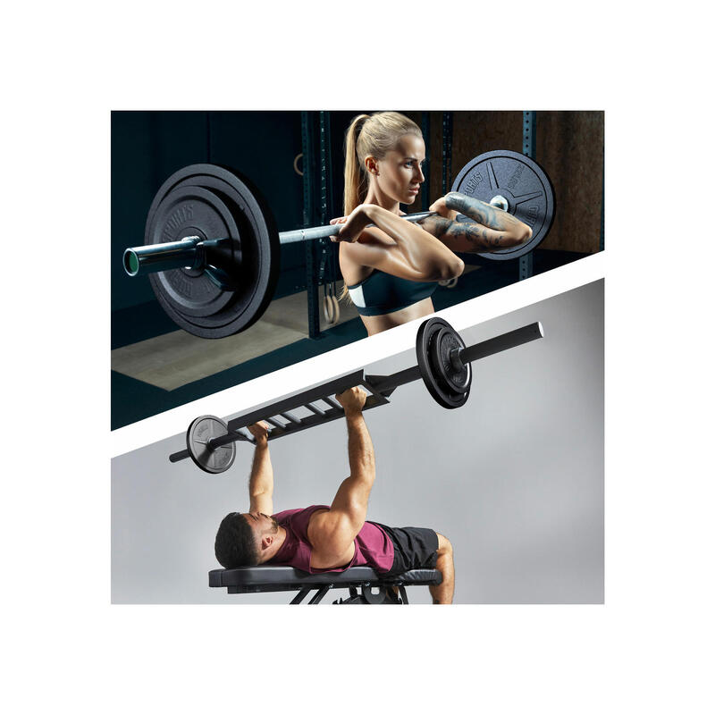 Gewichtsschijf - Olympisch - Halterschijf - 1.25 kg - Gietijzer