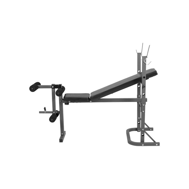 BANC DEVELOPPÉ COUCHÉ ET LEG PLIABLE | MUSCULATION | 25MM