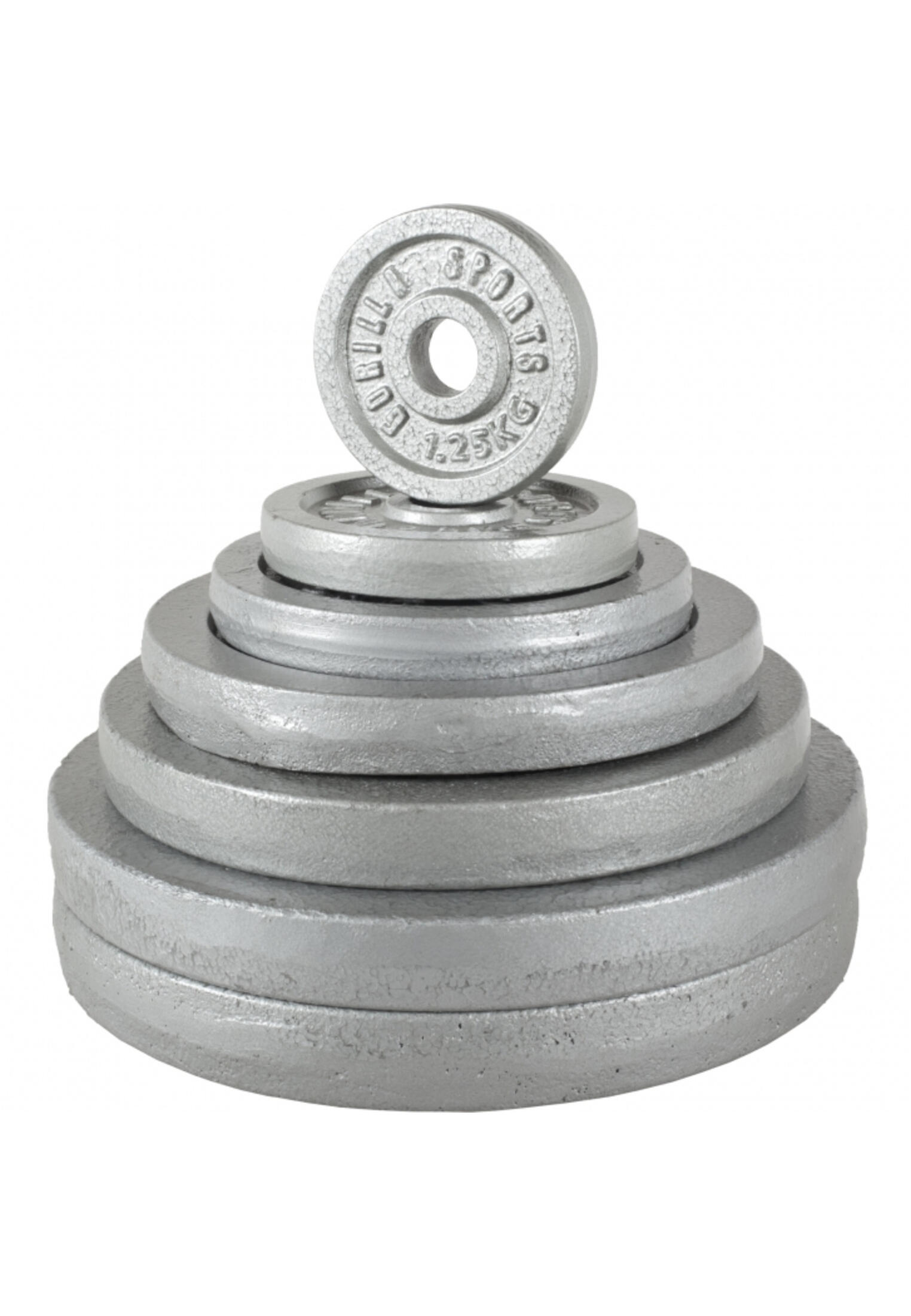SET D'HALTÈRES BARRE CURL 35KG | DISQUES EN FONTE + BARRES | MUSCULATION 5/6