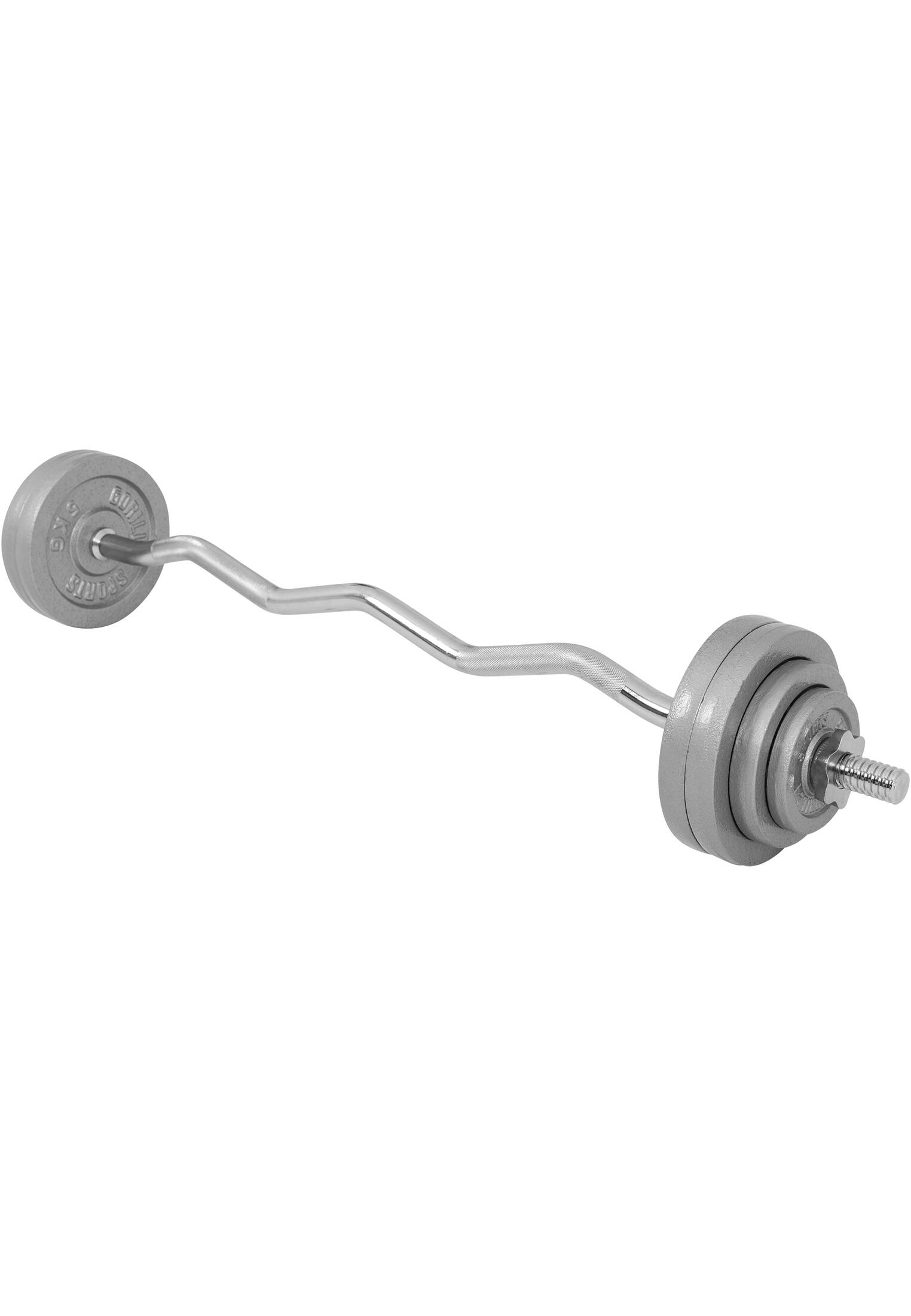 SET D'HALTÈRES BARRE CURL 35KG | DISQUES EN FONTE + BARRES | MUSCULATION 3/6