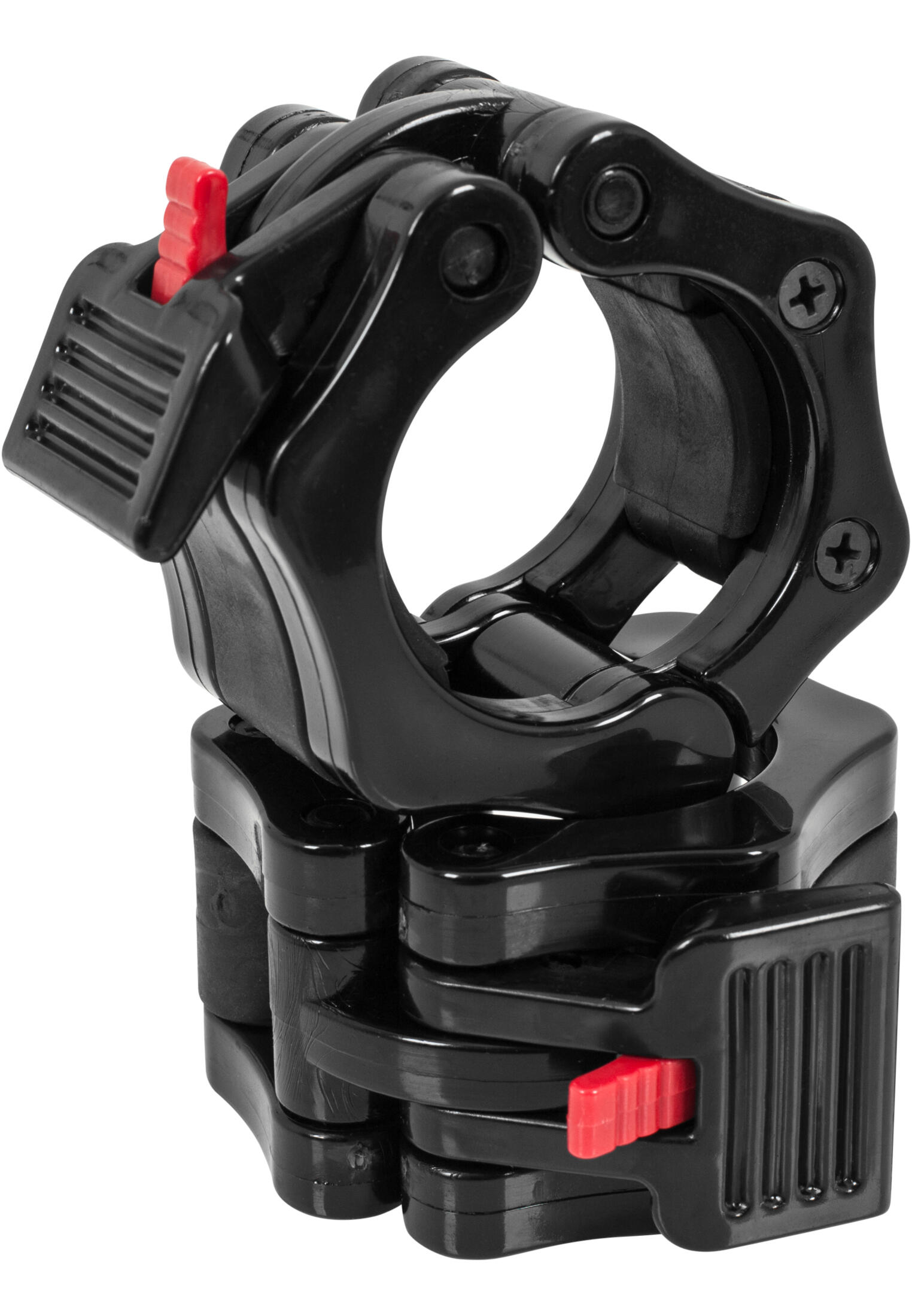 Fermapesi Gorilla Sports 50 mm plastica nero/rosso (coppia) 4/7