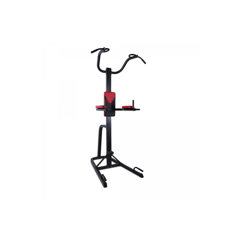 GORILLA SPORTS STATION DE TRACTION MULTIFONCTION NOIR ROUGE | MUSCULATION