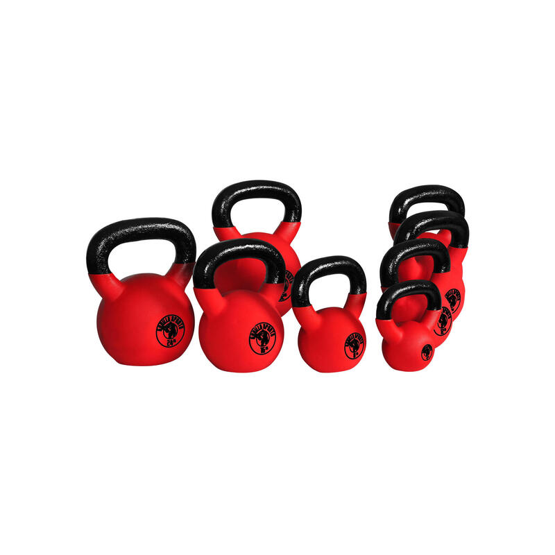 Kettlebell Guss mit Vinylbeschichtung 2 kg - 32 kg