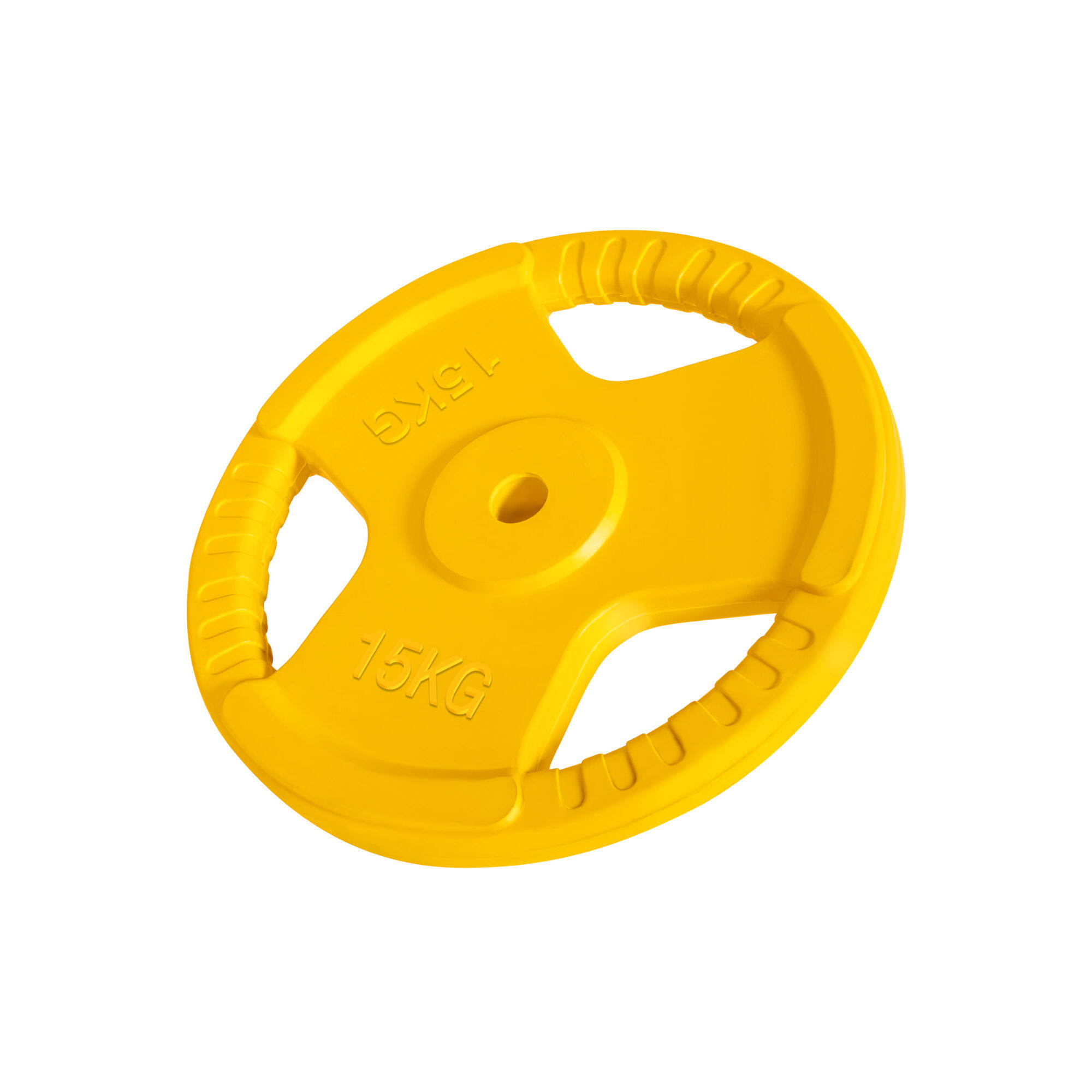 GORILLA SPORTS Hantelscheibe 30/31 mm Gummi Gripper 1,25-25 KG