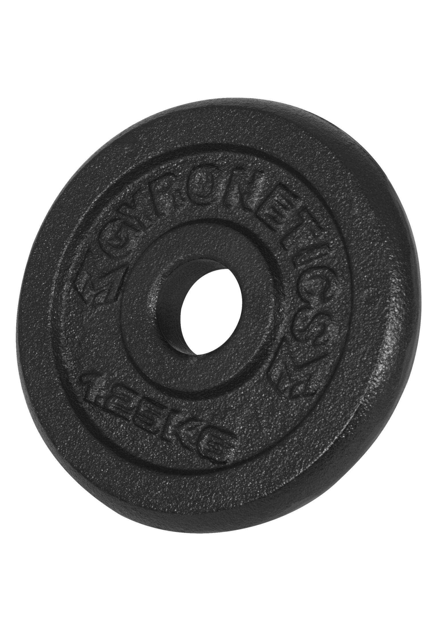 KIT D'HALTÈRES COURT DE 30KG AVEC DISQUES EN FONTE | MUSCULATION | 25MM 3/7
