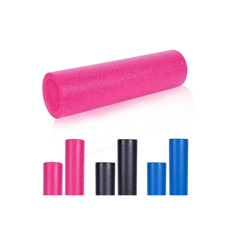 Pilates Rol - Fascia Rol - Foam Roller - 60 x 15 cm - Roze