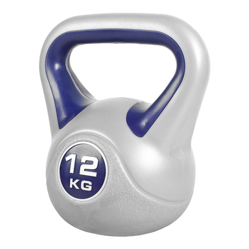 Kettlebell Gorilla Sports Rosa/Gris Vinilo