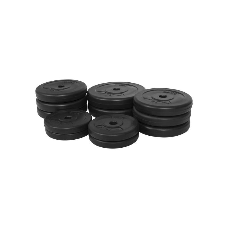 Set de discuri E-Series S 25mm 30 kg GYRONETICS