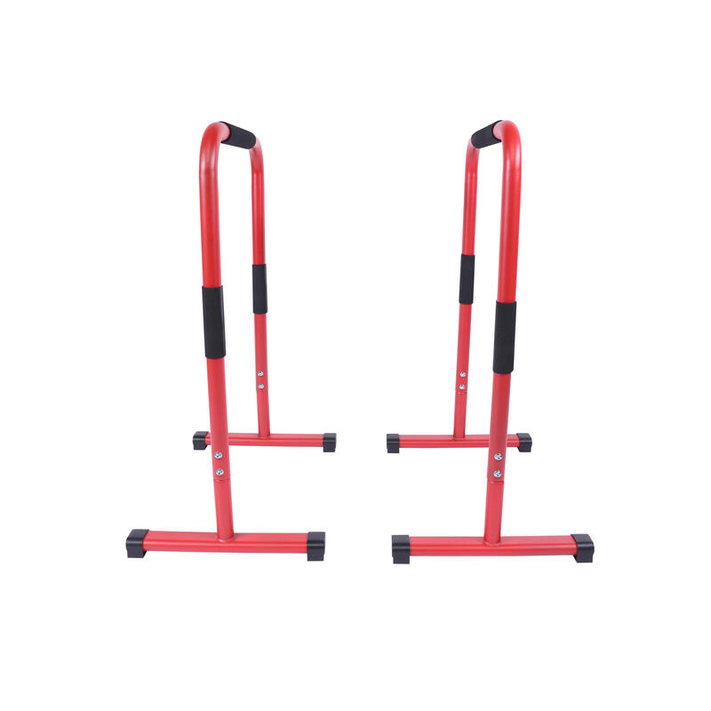 GORILLA SPORTS Push Up Stand Dip Barren