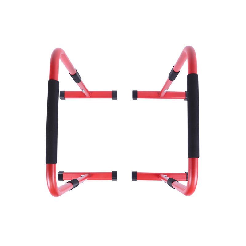 Dip Bars Deluxe Rood - Push up stand bar