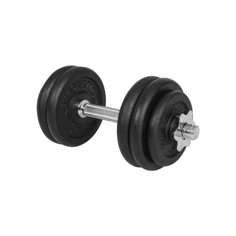 KIT Haltères COURT + Disques 15KG