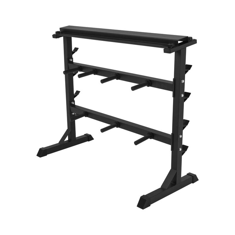 RACK DE RANGEMENT POUR POIDS ET HALTERES 30/31 MM GS003 | MUSCULATION | COULEUR