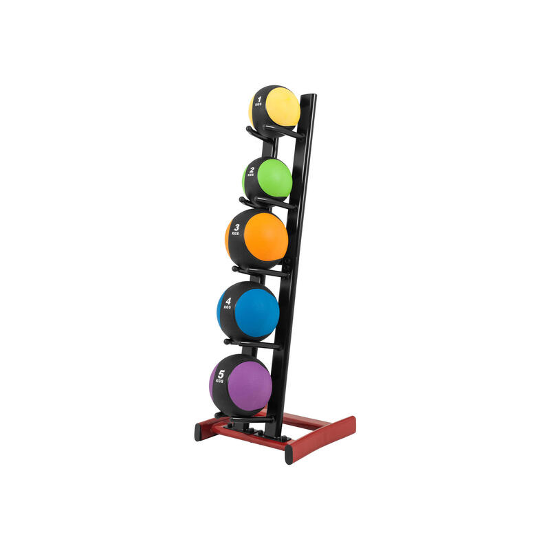 RACK DE RANGEMENT POUR 5 MÉDECINE BALLS | MUSCULATION