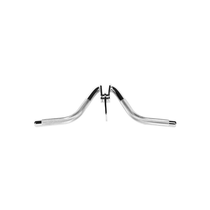 Mâner curl pentru triceps pivotant cromat