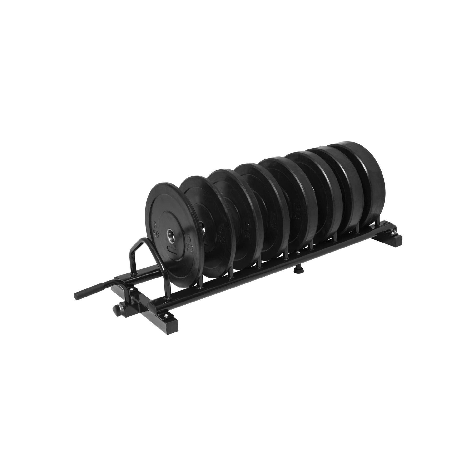 GORILLA SPORTS MOBILE STORAGE RACK FOR WEIGHTS | BODYBUILDING