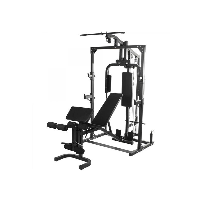 GORILLA SPORTS HOME GYM AVEC BANC RÉGLABLE SÉPARÉ | MUSCULATION