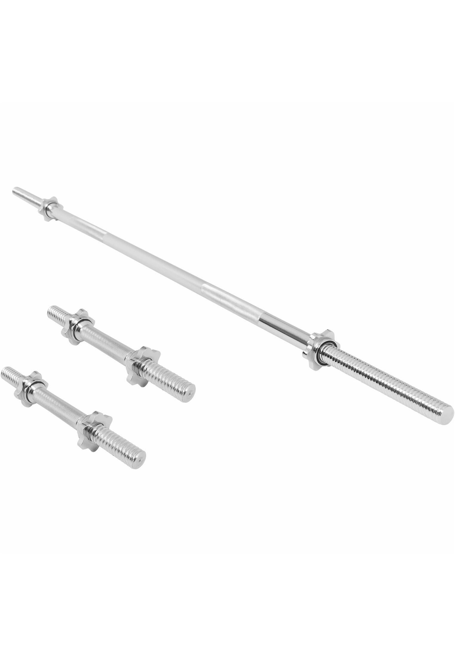 Set d’haltères longs en caoutchouc de 100 kg 4/5