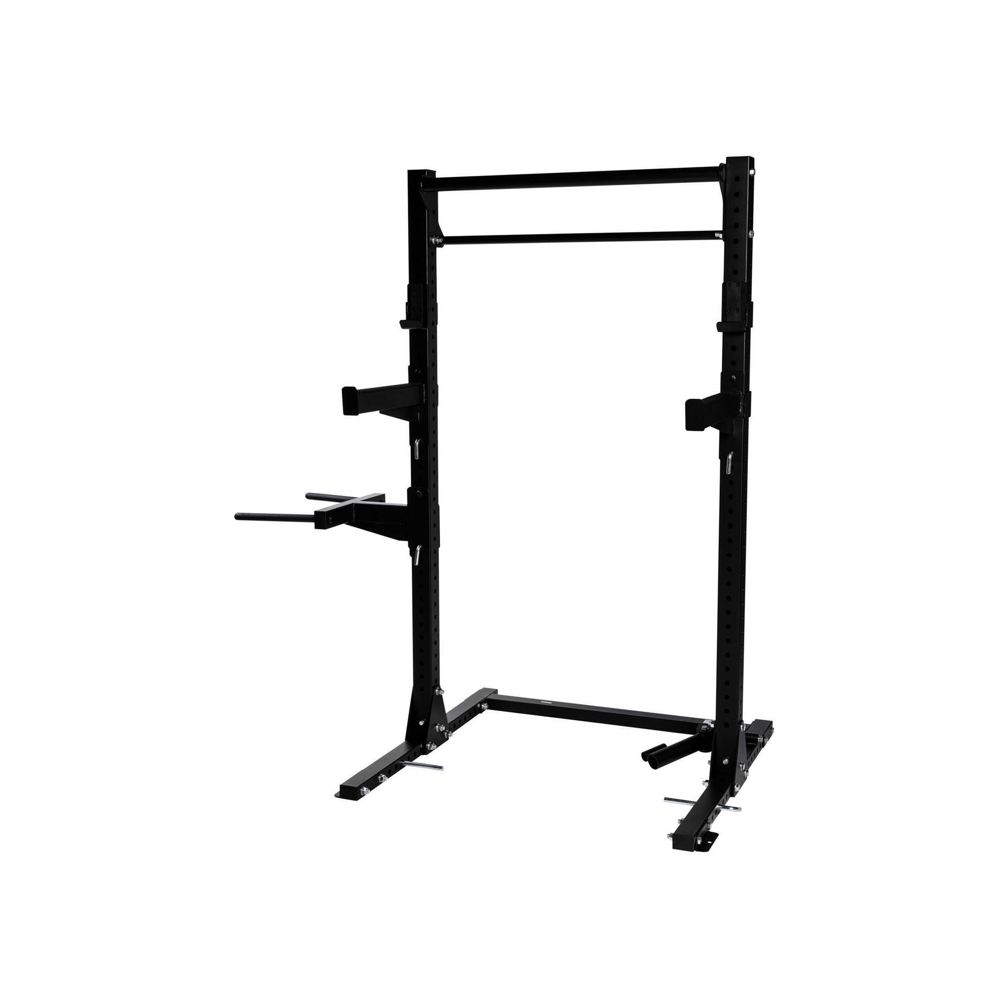 GORILLA SPORTS Power Rack | 15-fach Verstellbar, 250kg Belastung - Kraftstation Für Home Gym