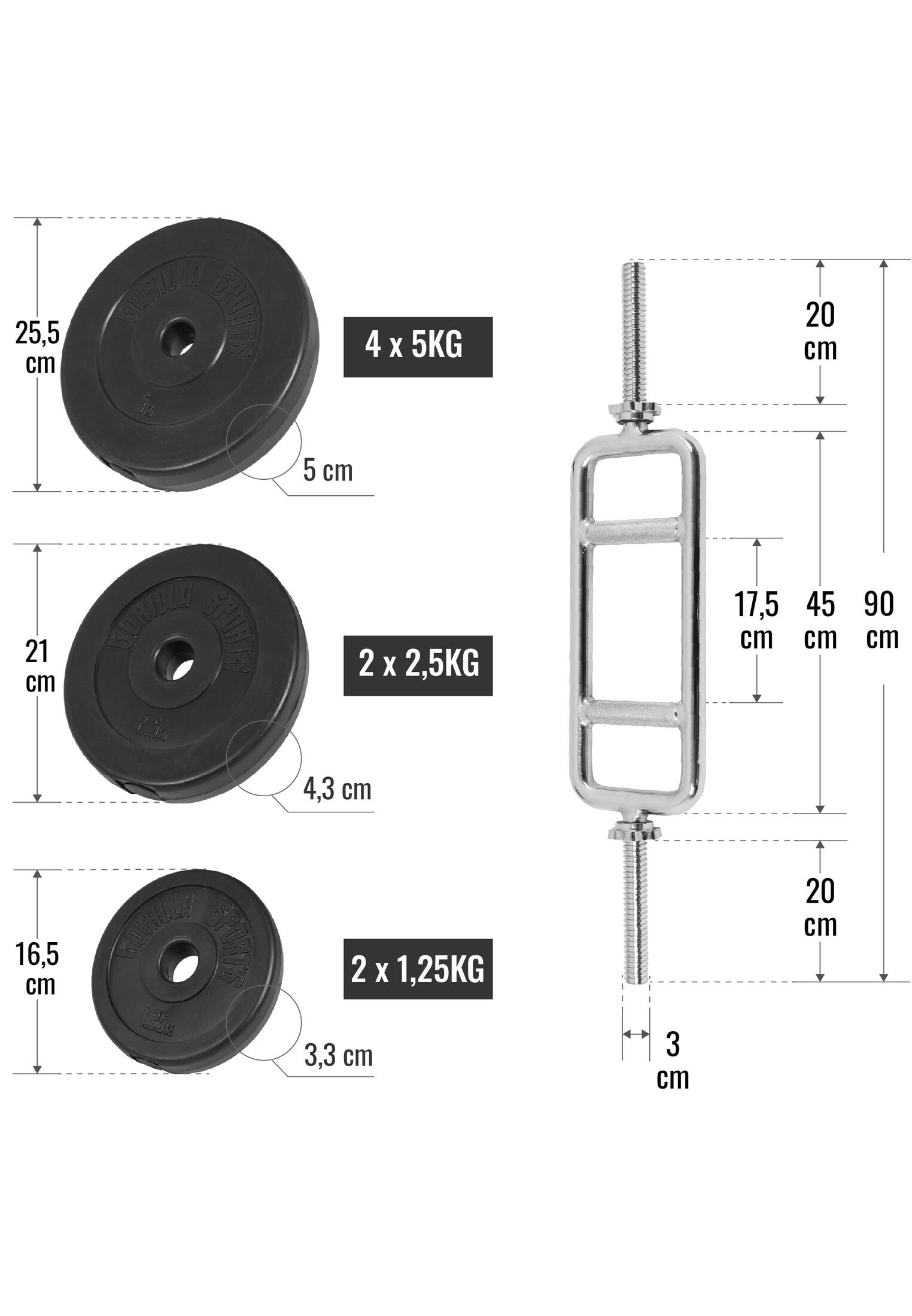 SZTANGA 37 KG GRYF KRATOWNICA TALERZE BITUMICZNE 2/7