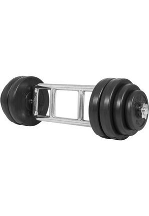 SET POUR TRICEPS AVEC DISQUES PLASTIQUE 35 KG | MUSCULATION