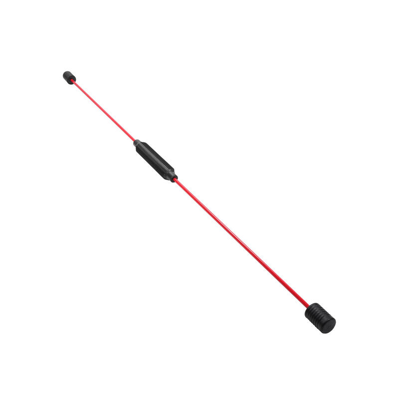 Swing stick - 160 cm - Glasvezel - Zwart / Rood