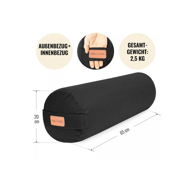 GORILLA SPORTS Yoga Bolster