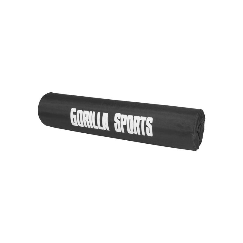 Gryf prosty do ćwiczeń  Gorilla Sports  130cm + zaciski + osłona