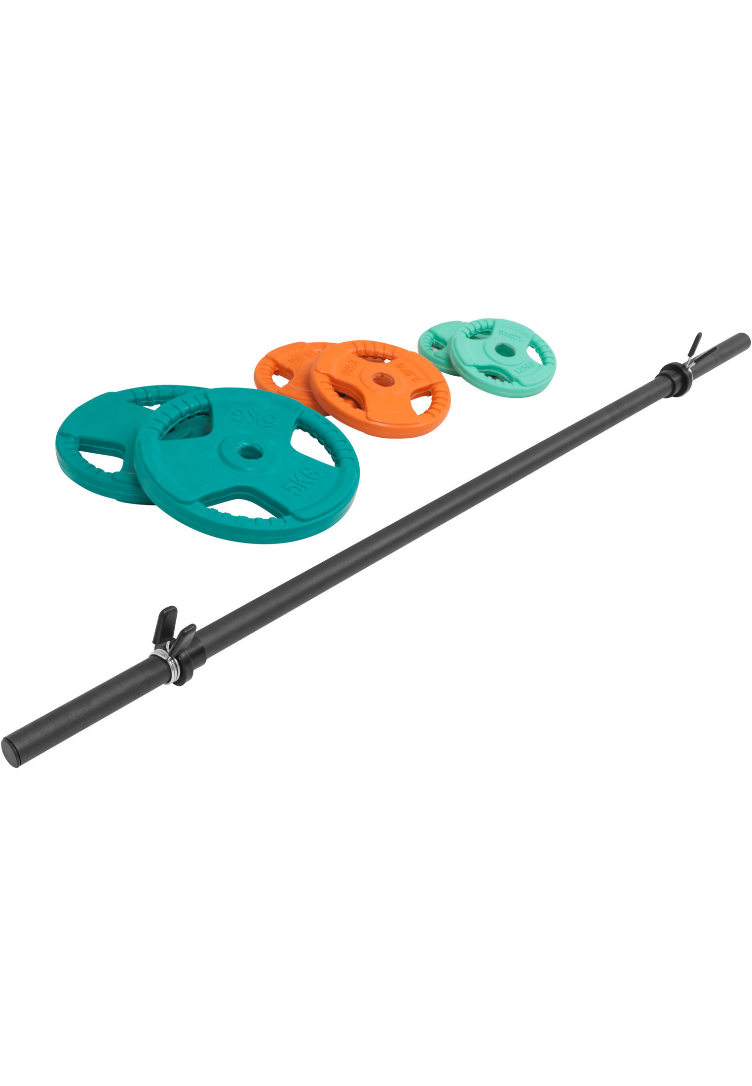 Kit Aerobic Gorilla Sports  20 Kg  Diámetro 30/31 mm 5/6