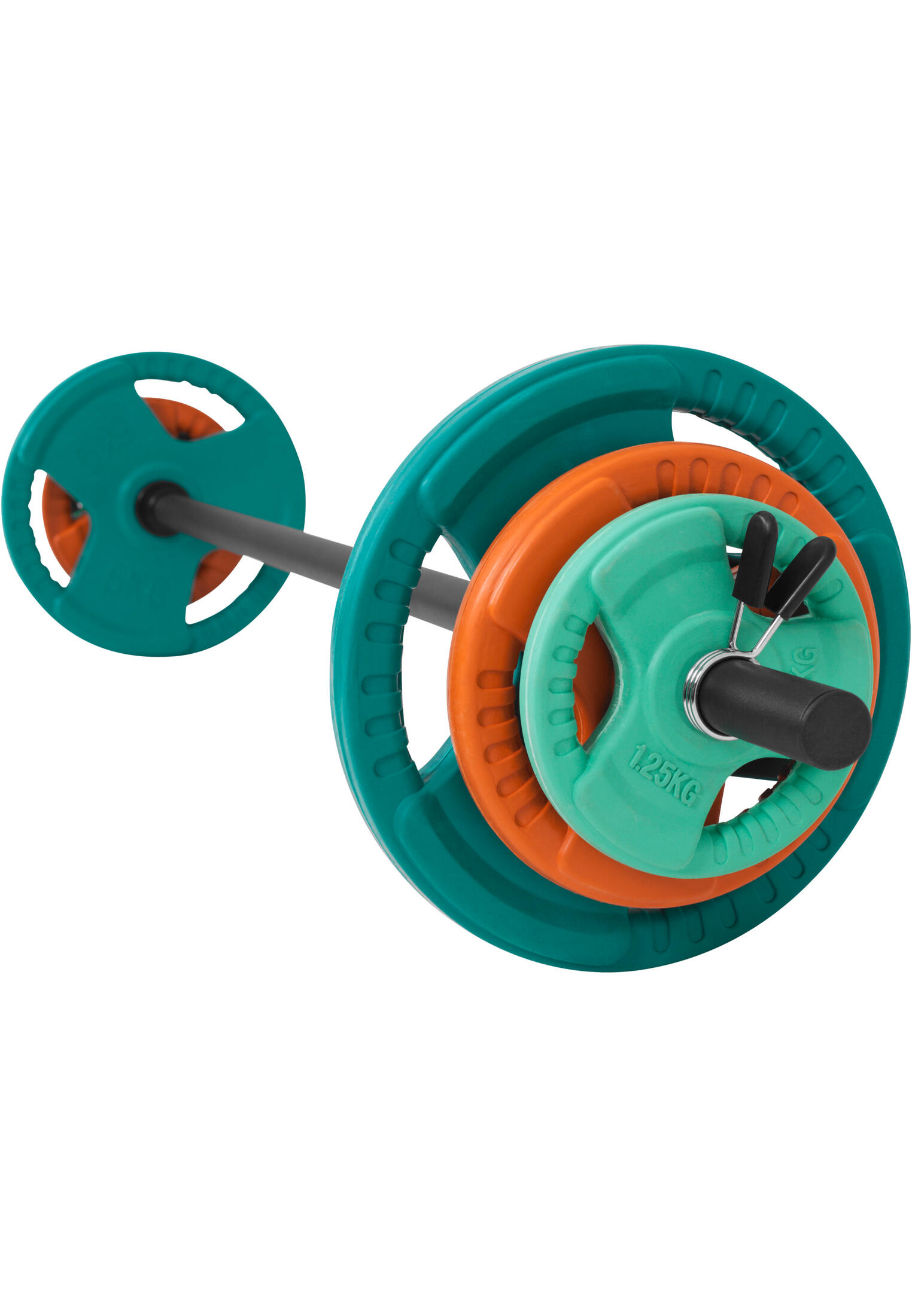 Kit Aerobic Gorilla Sports  20 Kg  Diámetro 30/31 mm 3/6