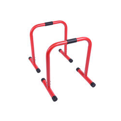 Dip Bars - Parallettes - Push up stand bar -Rood