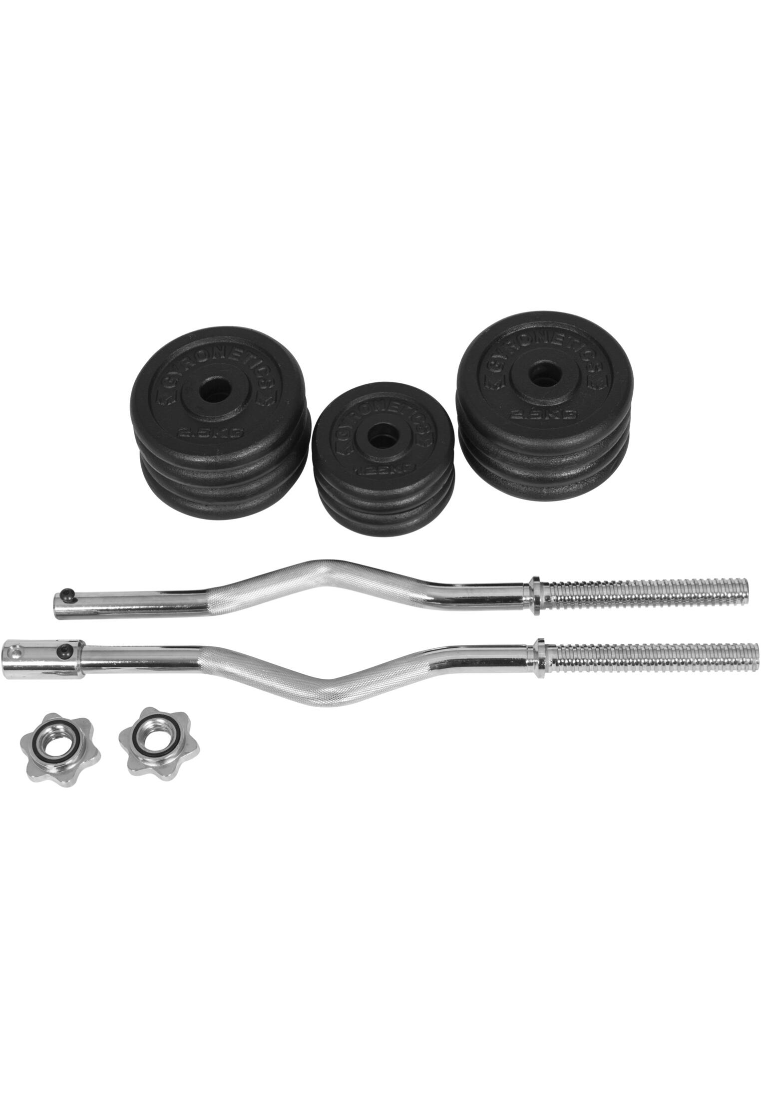 30 kg Sztanga łamana żeliwna na gryfie 25mm Gyronetics 2/7