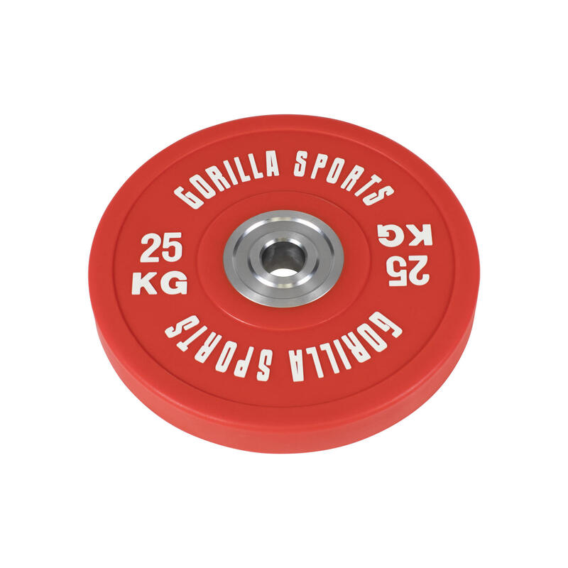 Profesjonalne obciążenie treningowe typu Bumper Gorilla Sports 25kg