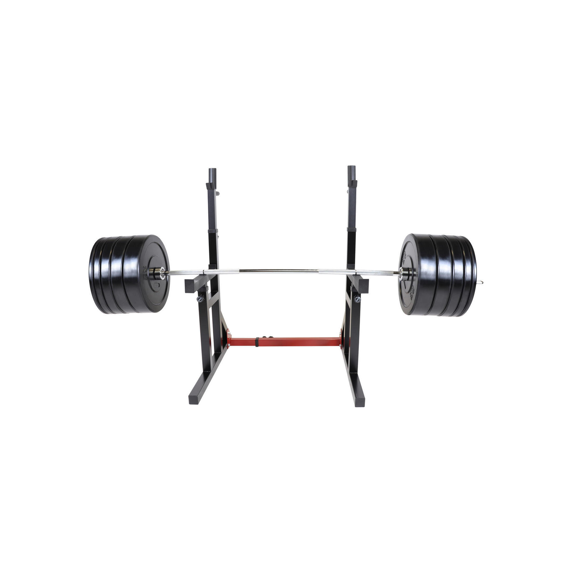 GORILLA SPORTS Squat Rack inkl. Langhantelset