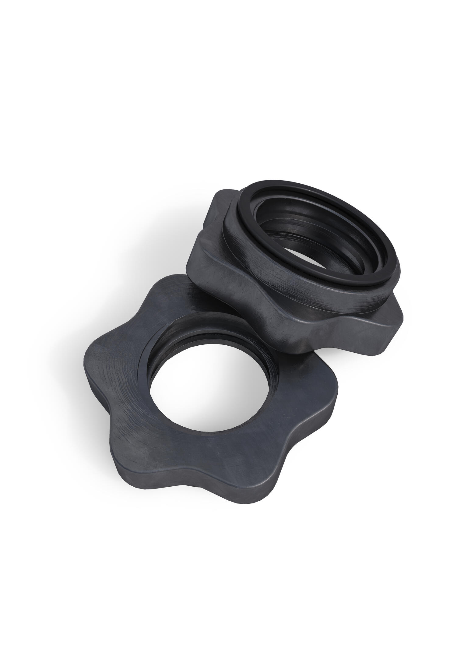 Gorilla Sports Schroefsluitingen Zwart - Haltersluiting - 30/31 mm - Set van 2 2/7