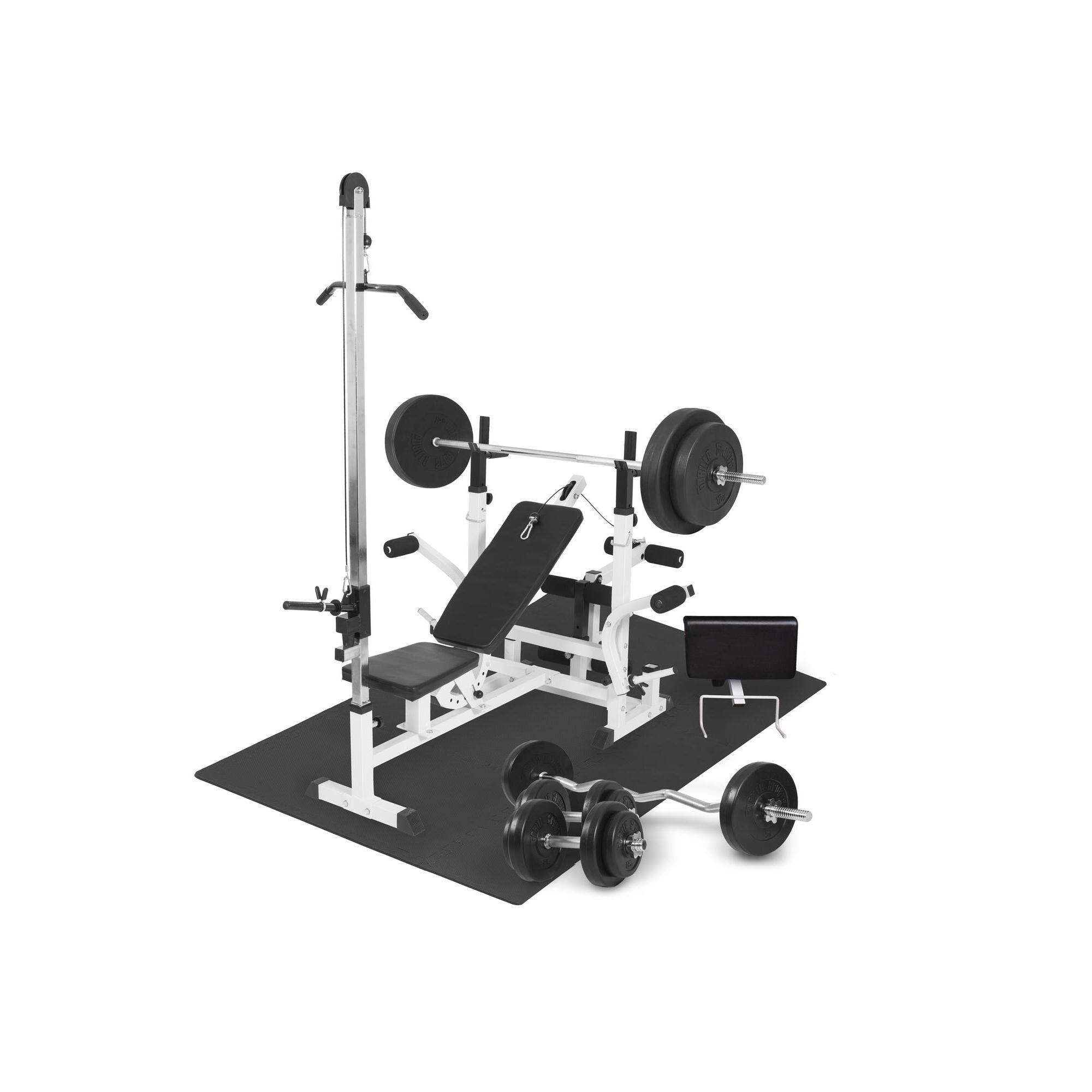 Maquina musculacion completa hot sale