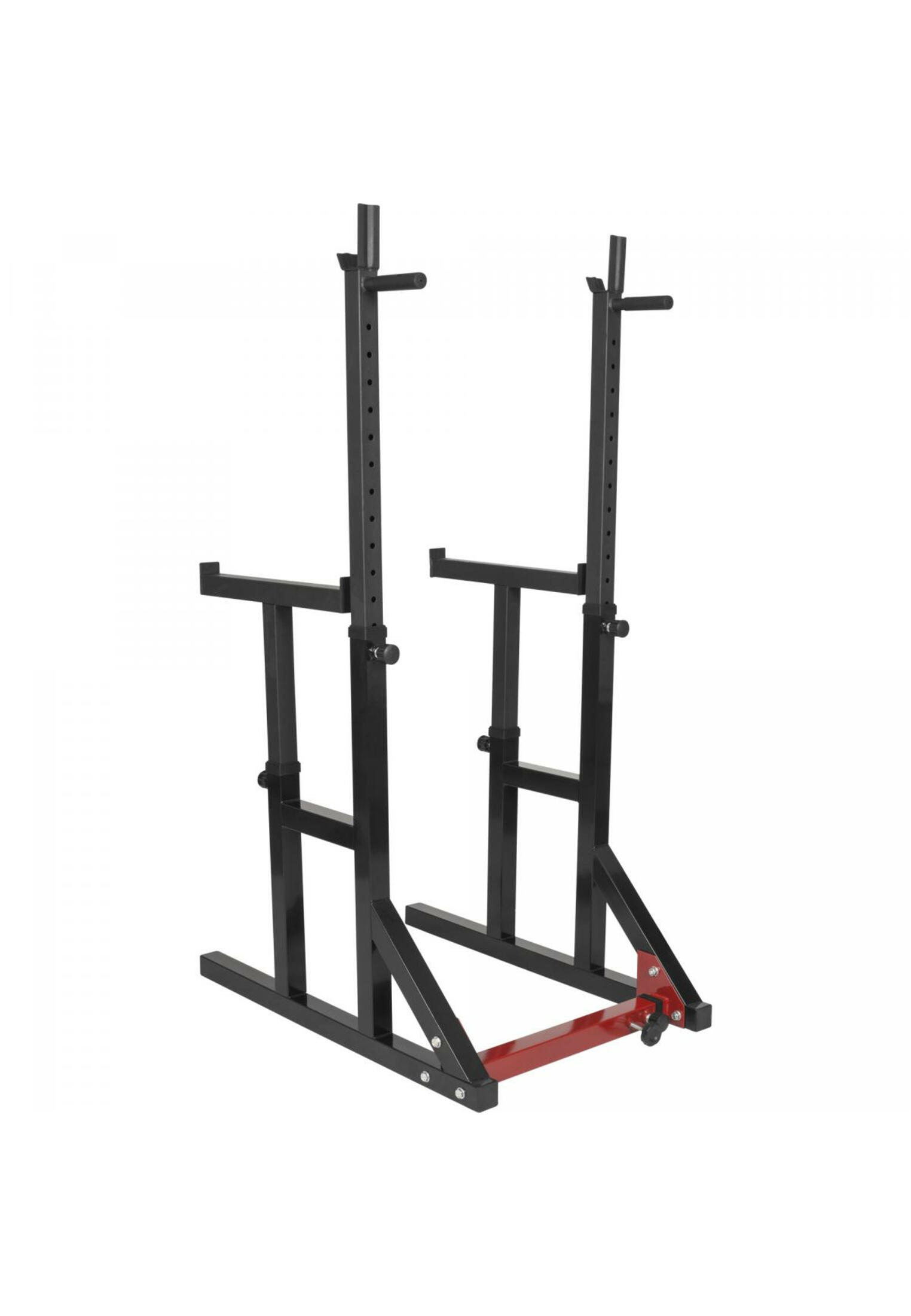 Kit Musculacion 30 Kg con Rack Sentadillas Gorilla Sports Negro/Gris 3/7