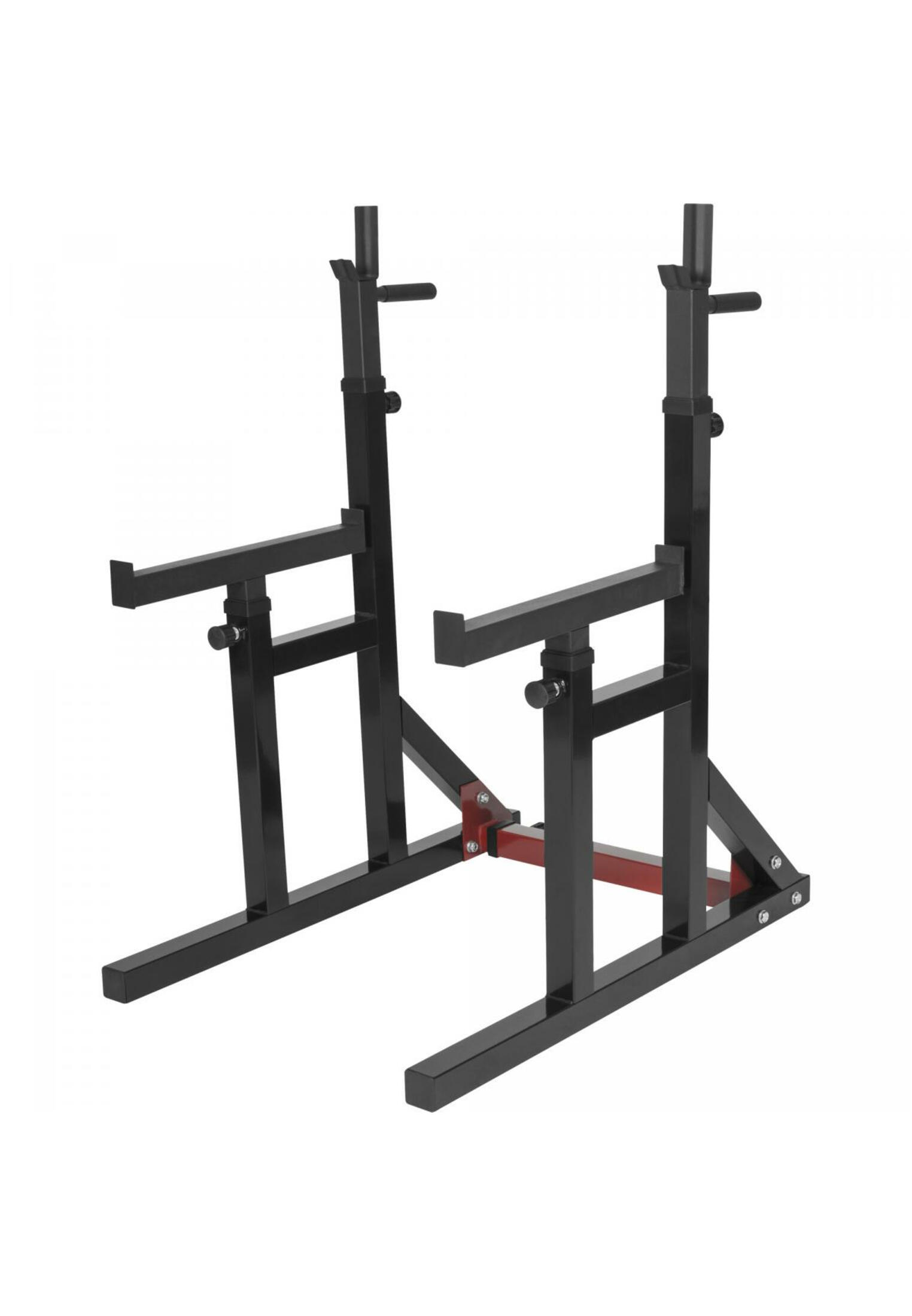 Kit Musculacion 30 Kg con Rack Sentadillas Gorilla Sports Negro/Gris 4/7