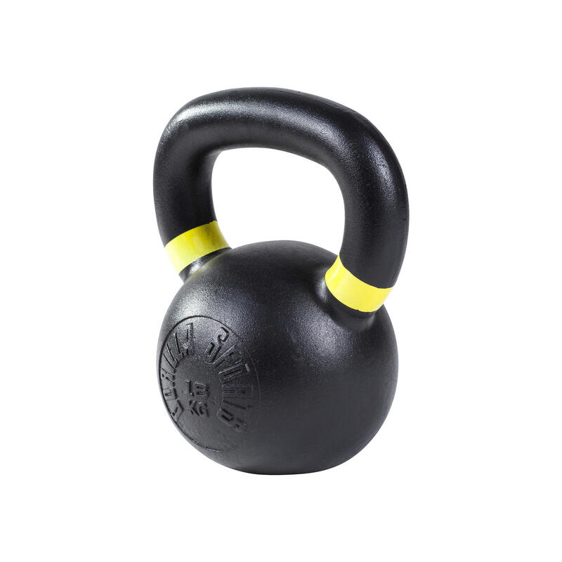 KETTLEBELL FONTE NOIR ET COULEUR | MUSCULATION | POIDS AU CHOIX DE 4KG À 32KG