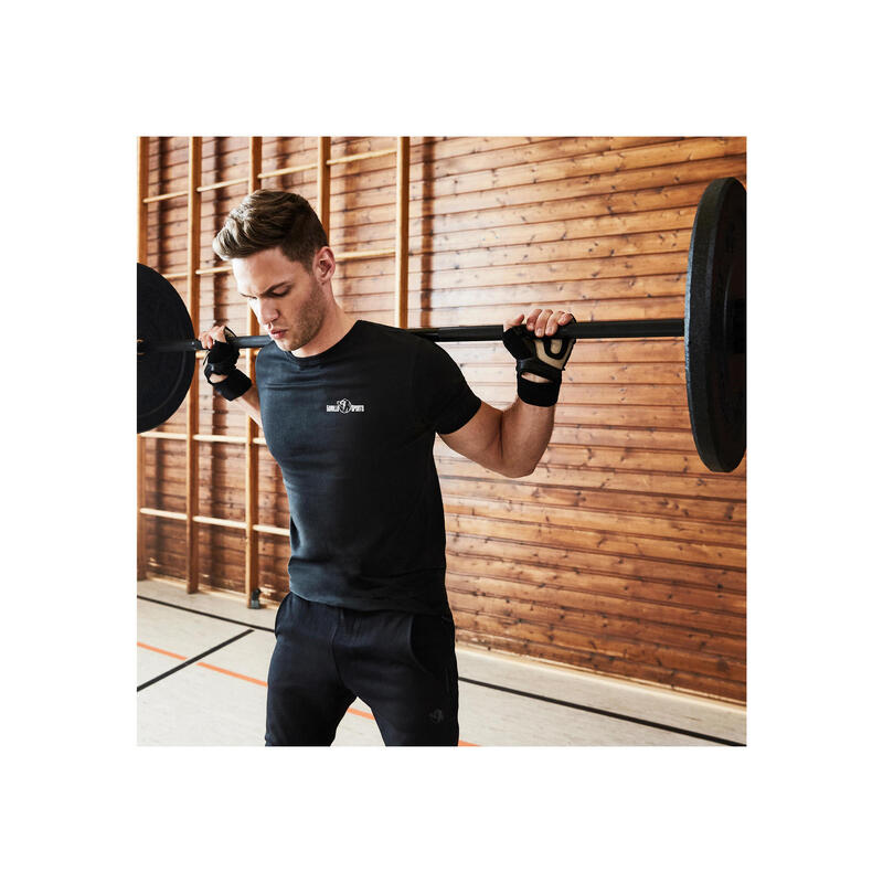 Disc Bumper de cauciuc 10 KG Negru