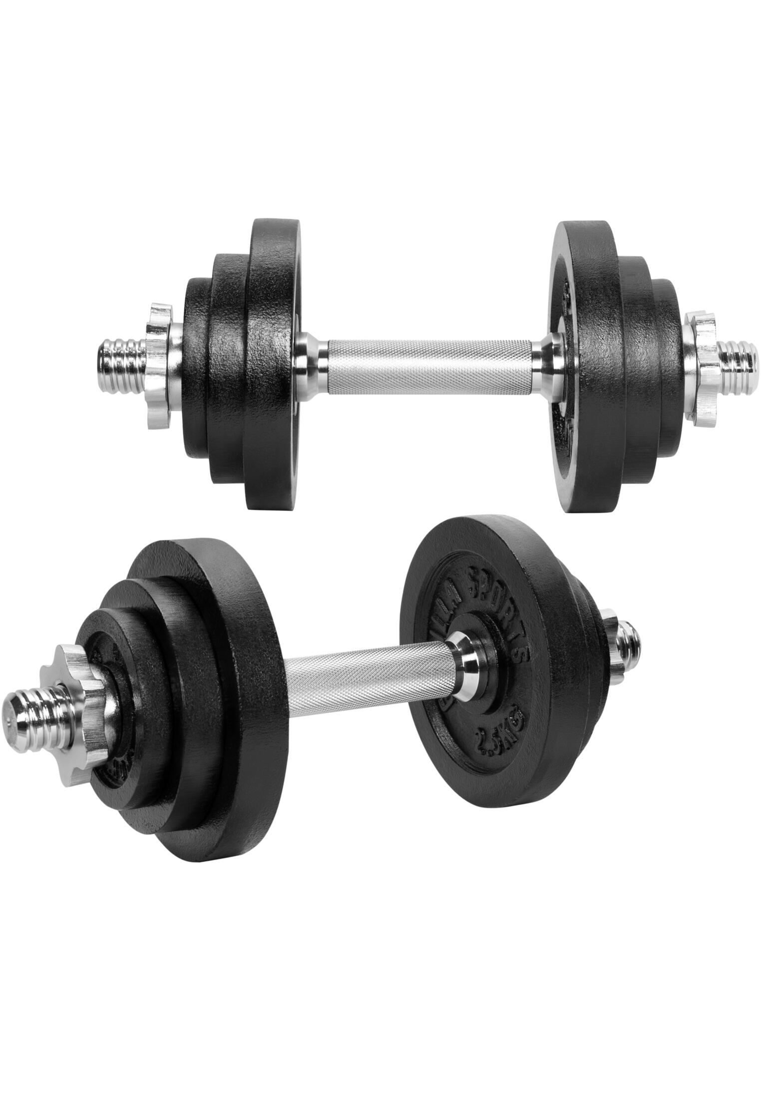 KIT HALTÈRES MODULABLE DEUX EN UN 22KG| HALTÈRES COURTS + LONG | MUSCULATION 5/7
