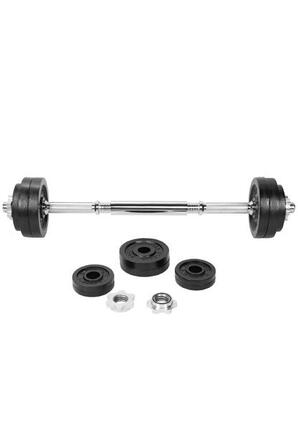 KIT HALTÈRES MODULABLE DEUX EN UN 22KG| HALTÈRES COURTS + LONG | MUSCULATION