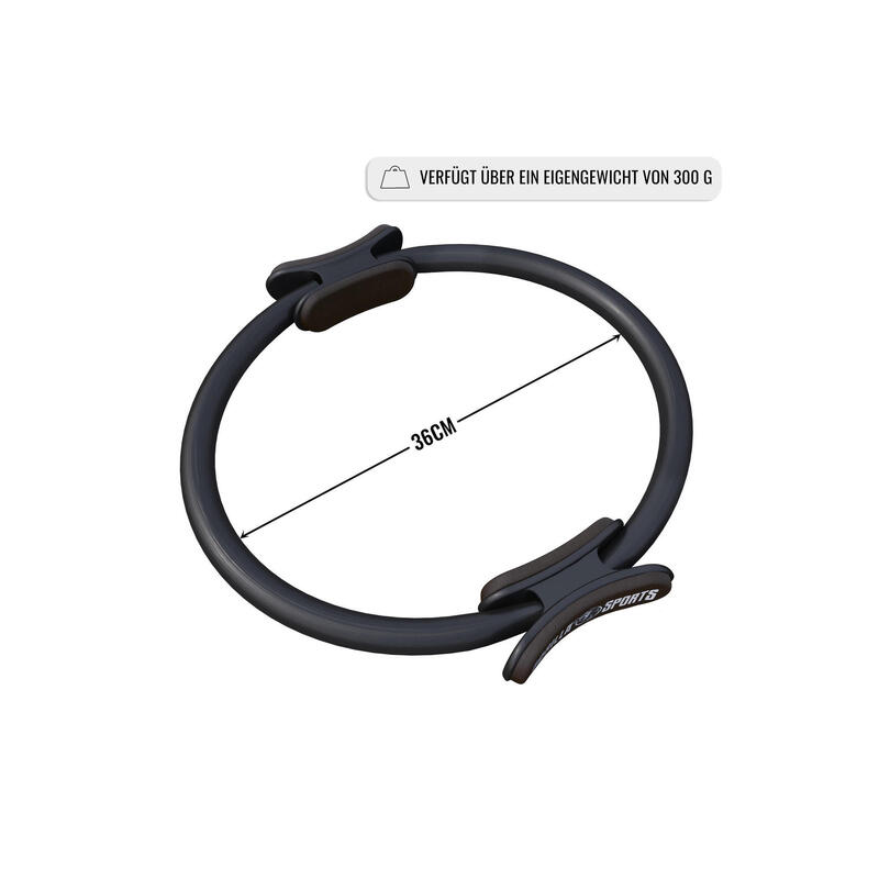 Pilates Ring 36cm inkl. Anleitung und Tragebeutel