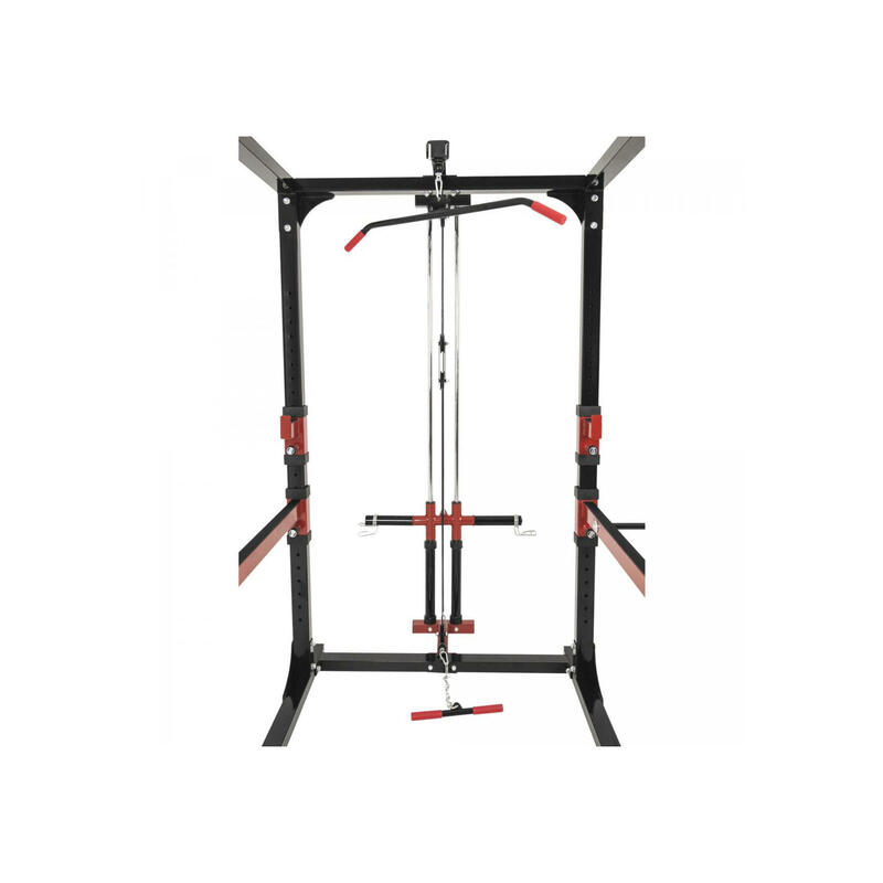 GORILLA SPORTS ENSEMBLE STATION DE TRACTION, CAGE A SQUAT, POULIES | MUSCULATION