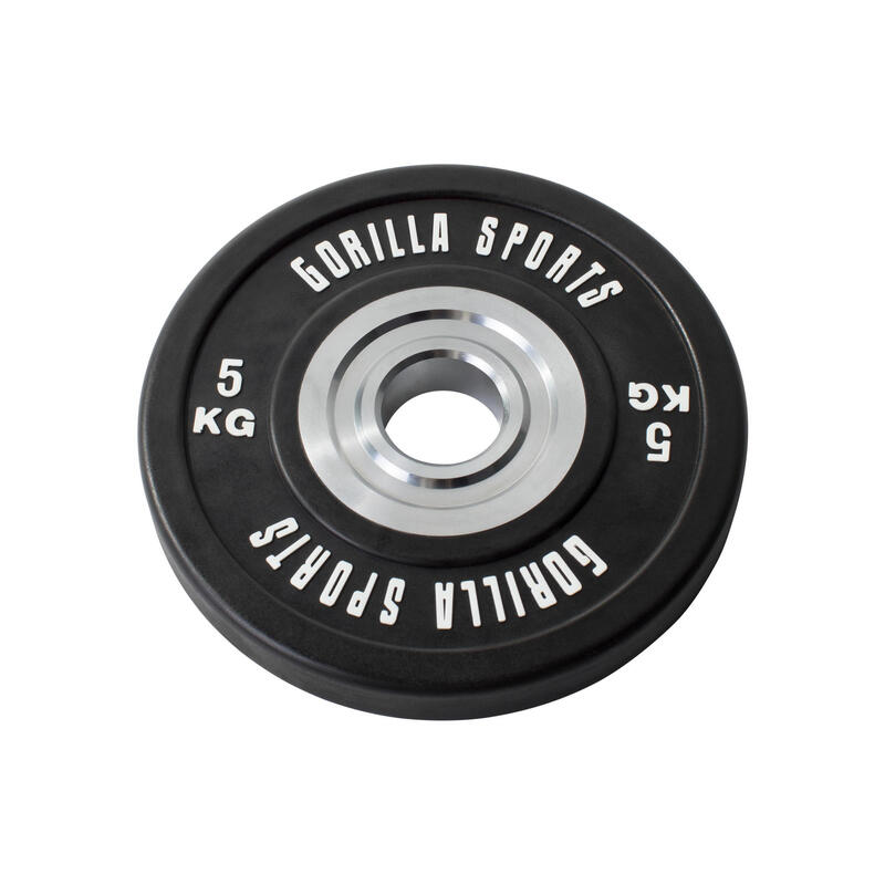GORILLA SPORTS Bumper Plates Profi 525 KG GORILLA SPORTS Decathlon.ch