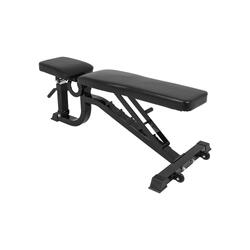 Banco Multi Incline Pro Gorilla Sports - Negro